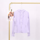 Roland purple hooded jacket / 10/XXL