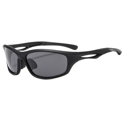 Cross-border European and American Outdoor Sports Polarized Sunglasses Women's Windproof Riding Glasses Ins Style Sunglasses Men's Advanced Sense