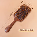 [longfengtan] square air cushion comb 1 pack