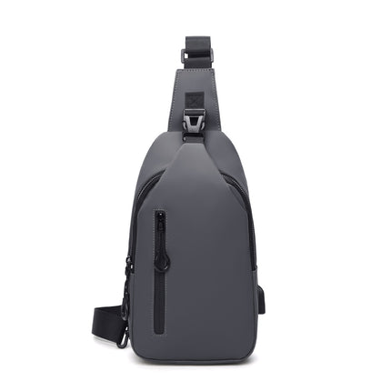 Chest Bag Men's Shoulder Crossbody Bag Simple Casual Trendy Multi-function Shoulder Bag Men's Bag Small Backpack Fashionable Chest Bag