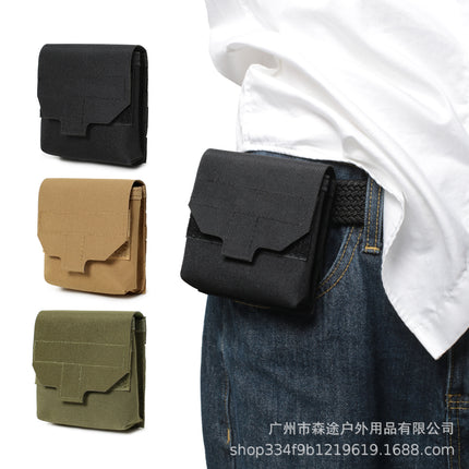 Outdoor Portable Storage Bag, Key Bag, Coin Purse, Casual Waist Bag, Smoking Box Bag, Tactical Small Bag