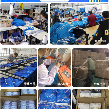 530g autumn and winter vests custom cotton loose terry hoodie custom printing embroidery LOGO high-end work clothes