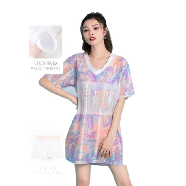 Sports Swimwear Women's Three-Piece Suit