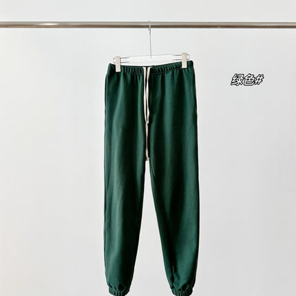 Popular Spring New Dopamine Color Sweatpants Solid Color Versatile Casual Slimming Terry Women's Sports Pants