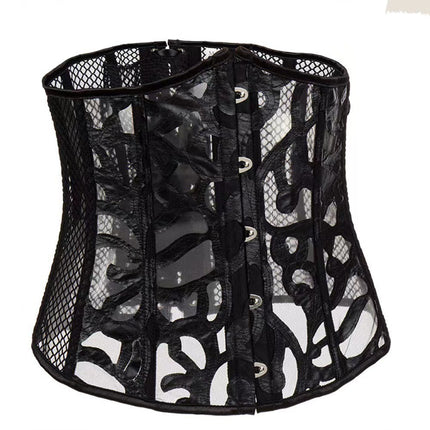 Mesh Hollow Short Waist Clip Sexy Breathable Girdle Shapewear Amazon Aliexpress Cross-Border Supply Dropshipping