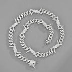 Silver necklace 18inch(45cm)
