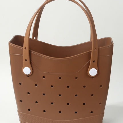 2025 Summer New EVA Hole Bag Casual Women's Handbag Beach Pet Bag Wear-resistant in stock Tote Bag