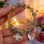 J17 blue hat jade gui dog qian duoduo bracelet