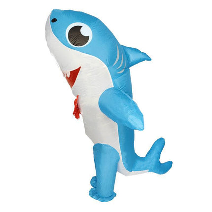 Cross-Border New Carnival Big Lobster Inflatable Costume Toy Halloween Party Marine Animal Shark Inflatable Suit