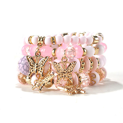 European and American Cross-Border Hot-Selling New Bohemian Bracelets Creative Tassel Multi-Layer Beaded Bracelets Fashion Jewelry