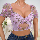 Purple (with steel ring without chest pad) / S