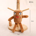 Size as shown in color / Chunky wooden stick figure ornament - approx. 18cm/40g