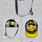 M / Bright black smile