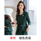 Green suit single piece (including brooch / S