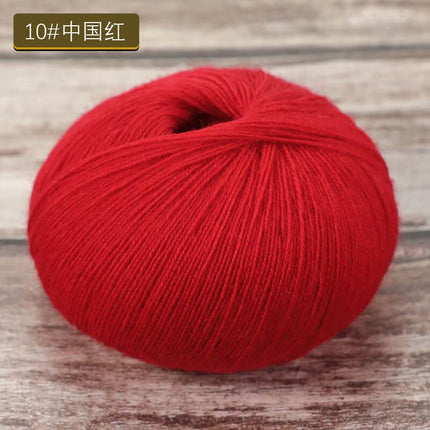 Manufacturer Wholesale 238 Wool Thread Hand-Knitted Shawl Hat Baby Wool Fluffy Wool Thread Ball 50g