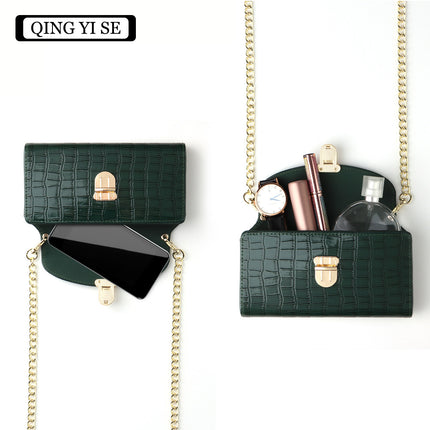 Mini Joker Trendy Korean Mobile Phone Bag Shoulder Bag Wallet Simple Ladies Small Bag Solid Color Coin Purse Wholesale