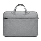 New multi-layer double handle-light gray / 15.6 inch