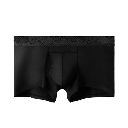 Gunshot Separate Underwear Men's Scrotum Shearer Men's Boxer Summer Thin Comfortable Personalized Breathable Four-Corner Pants