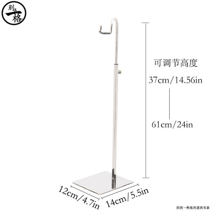 Cross-Border Exclusive Supply of Stainless Steel Bag Racks, Bag Display Racks, Bag Supports, Bag Racks for Stores, Adjustable Handbag Stands
