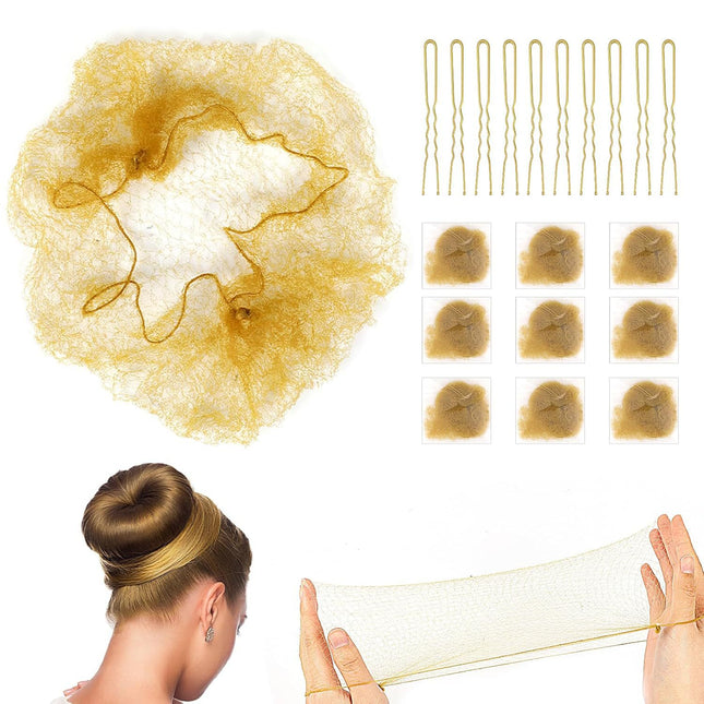 Hair Twister, Dance Net Bag, Ball Head, Stewardess Hair Flower, Invisible Hair Net, Wig, Disposable Hair Bag