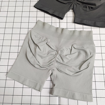 Sexy Peach Butt Fitness Shorts for Women, Sports Running and Cycling Three-Point Pants, High Elastic Butt Lift, Tummy Control, Quick-Drying Yoga Pants