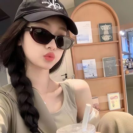 New small frame ladies fashion sunglasses high sense anti-ultraviolet sunshade out of the street outdoor trend sunglasses wholesale