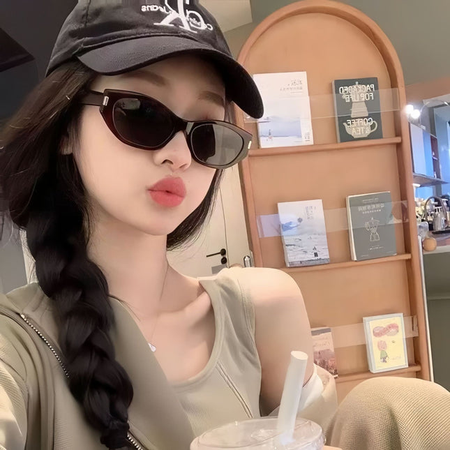 New small frame ladies fashion sunglasses high sense anti-ultraviolet sunshade out of the street outdoor trend sunglasses wholesale