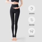 350g [foot-stepping slimming compression socks] black/autumn and winter style-5-10 ℃ / Regular style [suitable for height 150-168cm]