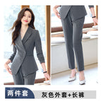 Gray suit + pants / S