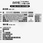 Original factory-comic white print-137 key box
