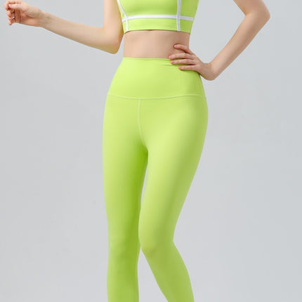 European and American Foreign Trade Cross-border Fashion Beauty Vest Sling Chest Mat Yoga Clothing suit Women's Sports Bra Underwear Fitness Pants