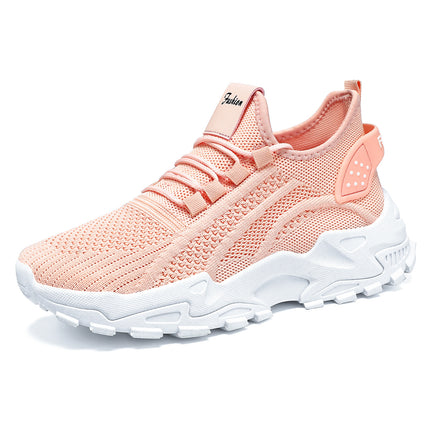 Women's Shoes Spring Popular New Foreign Trade Running Shoes Mesh Breathable Retro Thick-Soled Forrest Gump Shoes Korean Style Sneakers