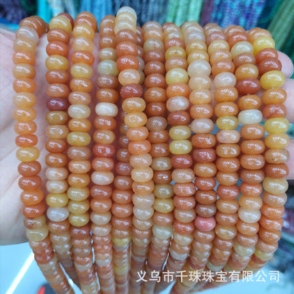 5X8Mm Natural Stone Agate Spacer Beads Abacus Beads Spacer Beads Loose Beads Handmade DIY Necklace Bracelet Jewelry Batch