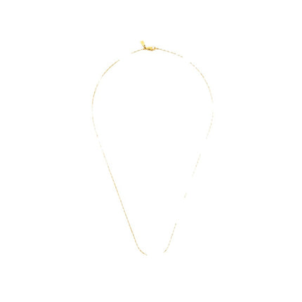 Cross-border foreign trade jewelry in stock wire chain ladies clavicle chain versatile fashion solid round snake necklace
