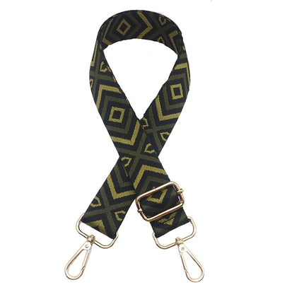 Wholesale Rhomboid Bag Strap Lightweight Luxury All-match Women's Bag Strap Adjustable Shoulder Crossbody Bag Shoulder Strap Mobile Phone Strap
