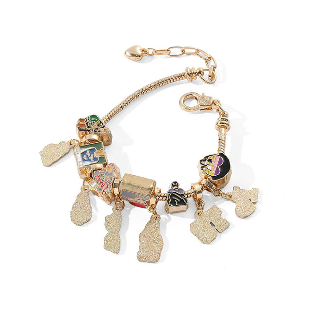 Cross-border Amazon New Products List European and American Creative 1989 Beaded Bracelet TS Panjia Beaded diy Bracelet Jewelry
