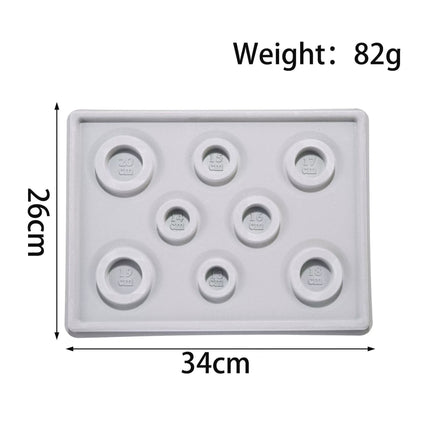 Solid Wood Bead Tray, Jewelry Bracelet Display Tray, Jewelry Design Tray, DIY Beading Tools, Bracelet Storage Tray