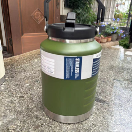 Large Capacity Outdoor Insulated Thermos Cup with 304 Stainless Steel Liner for Fitness, Suitable for South America, Europe, and America
