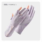 Mid-length purple / One size fits all