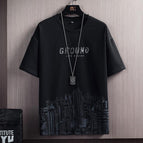 City-Black-Short Sleeve / M