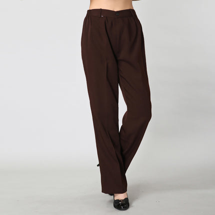 Hotel and Restaurant Waiter Work Uniform Pants for Women, Property Cleaning Staff, Cleaning Worker, Auntie's Clothing Pants, Black