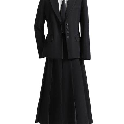 White Suit Set for Women, New Spring and Autumn Style, Cross-Border Elegant Goddess Style, Professional Attire with a High-End Feel, Casual Suit, Formal Wear
