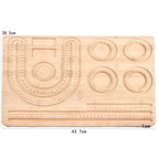 Bamboo wood long style [about 796g] / 1.5cm thickness/1 piece
