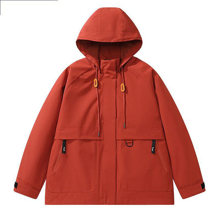 The Story of Rose Mountaineering Clothes Liu Yi-Fei Huang Yimei with Waterproof Tooling Three-in-One Men's and Women's Coat