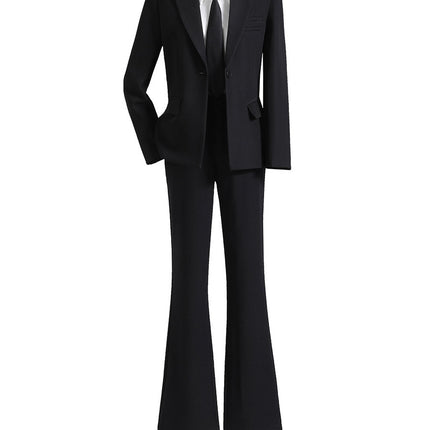 White Suit Set for Women, New Spring and Autumn Style, Cross-Border Elegant Goddess Style, Professional Attire with a High-End Feel, Casual Suit, Formal Wear