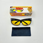 Yellow film + carton packaging