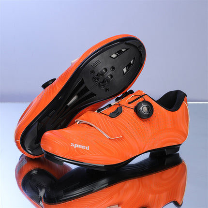2025 New Cross-border Random Riding Road Men's and Women's Mountain Lock Shoes Bicycle Outdoor Boosting Bicycle Shoes