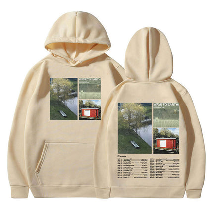 Wave to Earth 0.03 Tour 2024 Graphic Hoodie Hip Hop Korean F