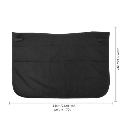 Cross-Border Black Work Half-Waist Skirt Short Six-Pocket Half-Length Bib Hair Salon Restaurant Adjustable Work Apron