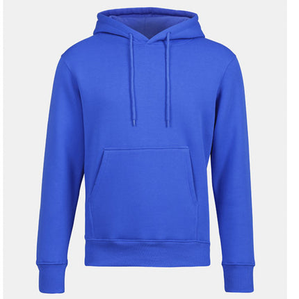 330g Heavy Cvc Fleece-Lined European Size Hooded Pullover Flap Pocket Pants Sweatshirt for Adults and Men with Customizable Printing New Style